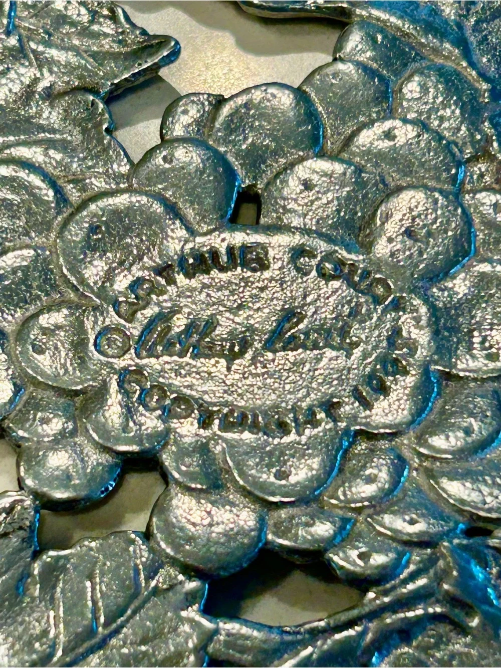 Arthur Court Grapevine Metal Trivet
